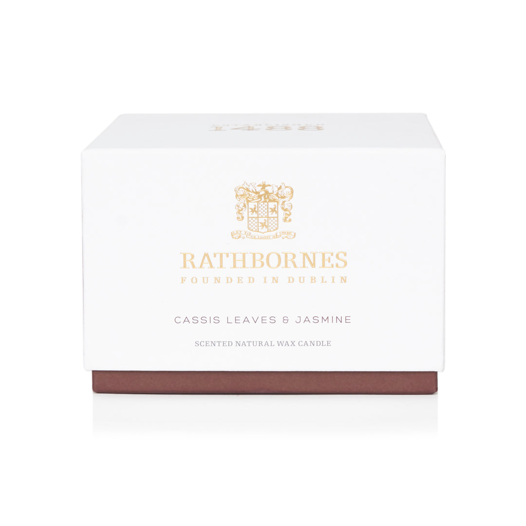 Cassis Leaves And Jasmine Scented Luxury Candle