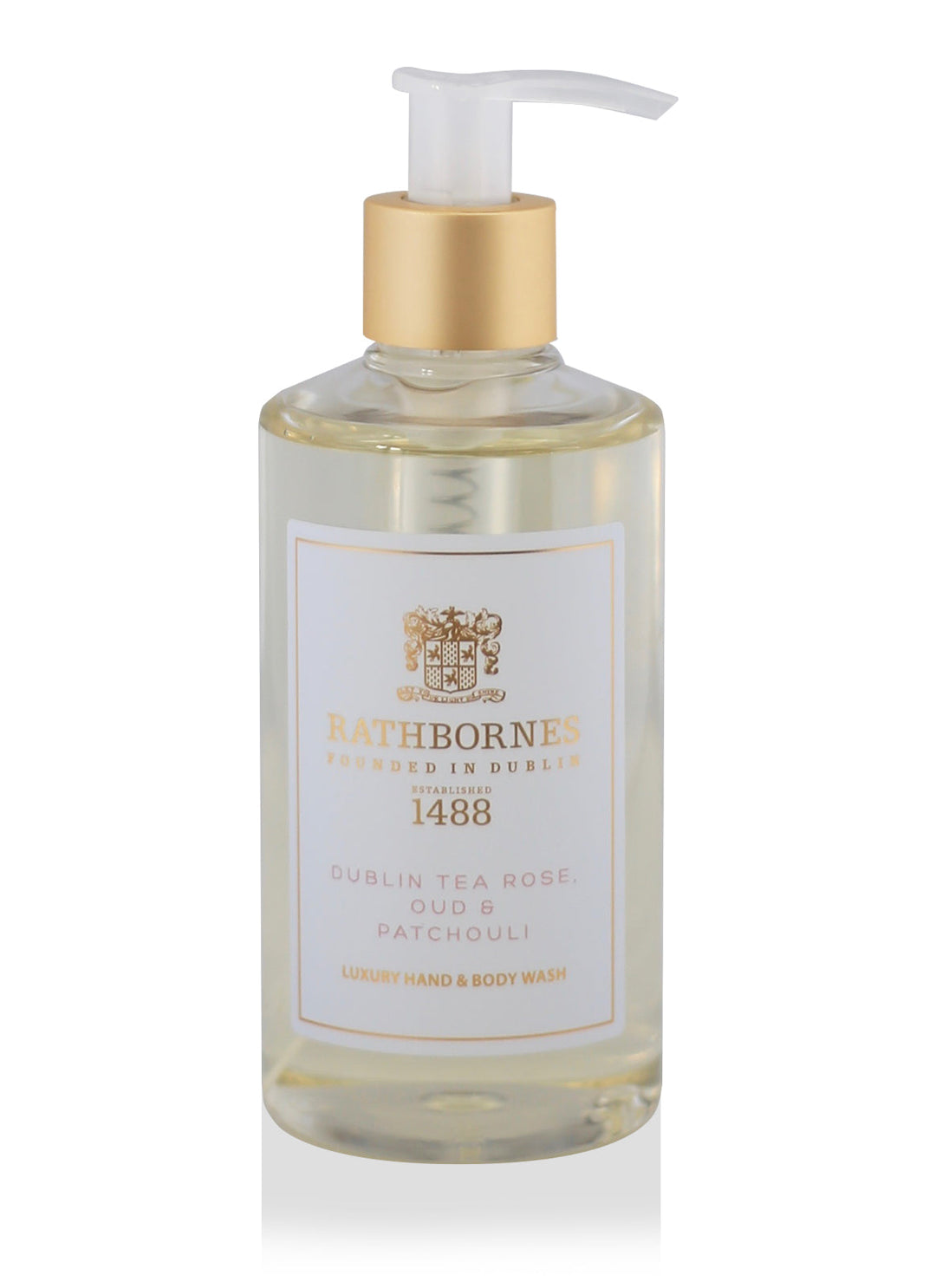 Dublin Tea Rose, Oud & Patchouli Luxury Hand and Body Wash