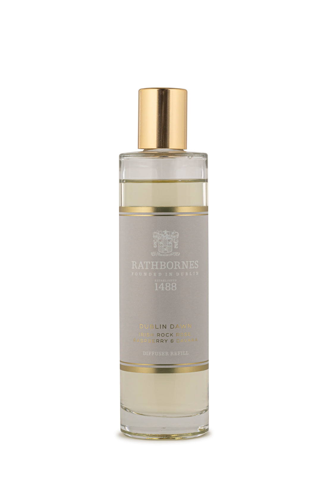 Dublin Dawn Scented Reed Diffuser Refill (Irish Rock Rose, Raspberry And Davana)
