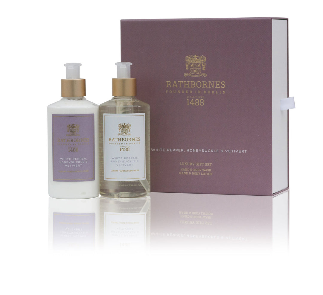 Luxury White Pepper Wash & Lotion Gift Set