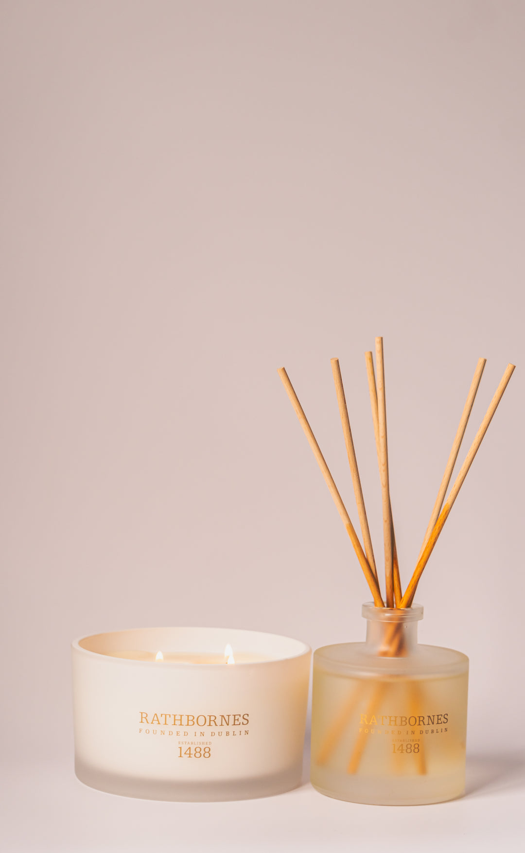 Dublin Tea Rose, Oud & Patchouli Scented Reed Diffuser