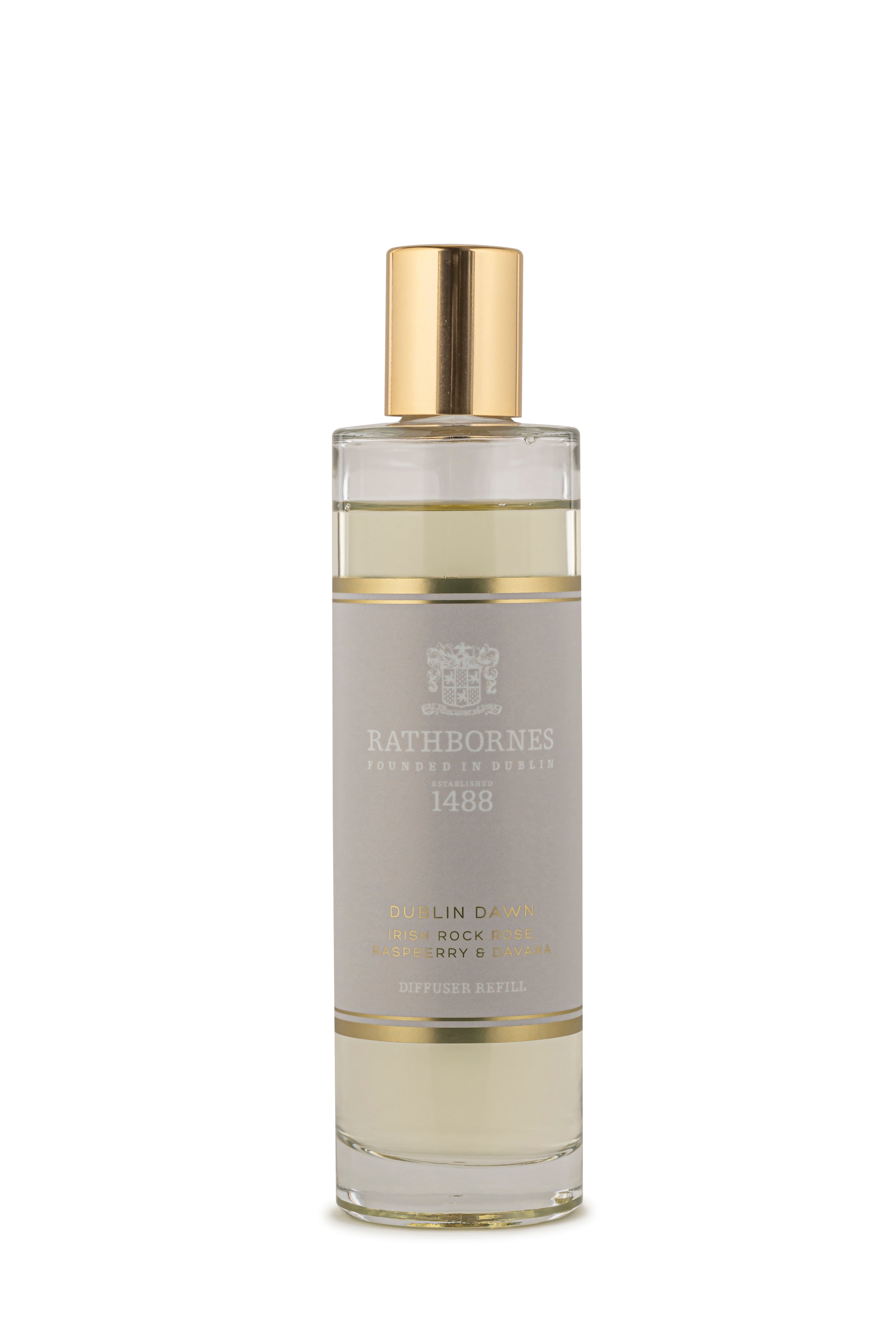 Dublin Dawn Scented Reed Diffuser Refill (Irish Rock Rose, Raspberry A ...