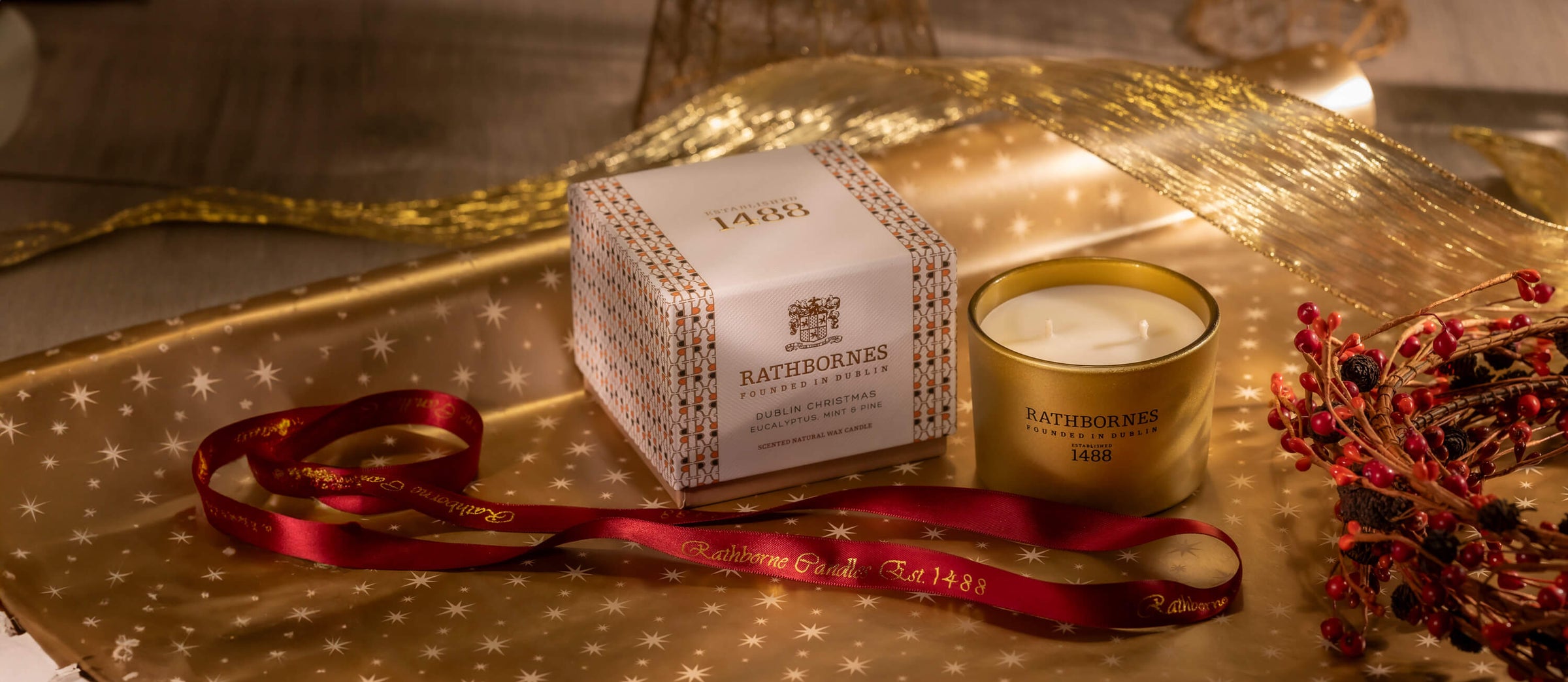 Rathbornes luxury candle