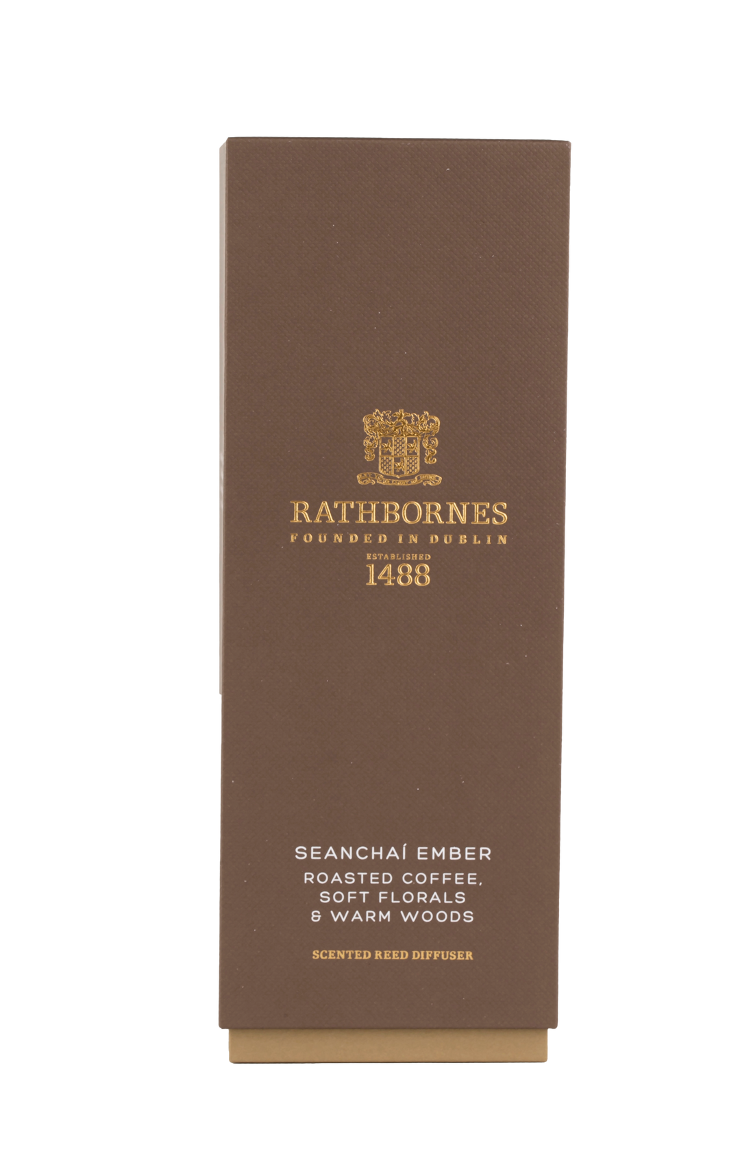 Rathborne's Seanchaí Ember diffuser packaging with no background