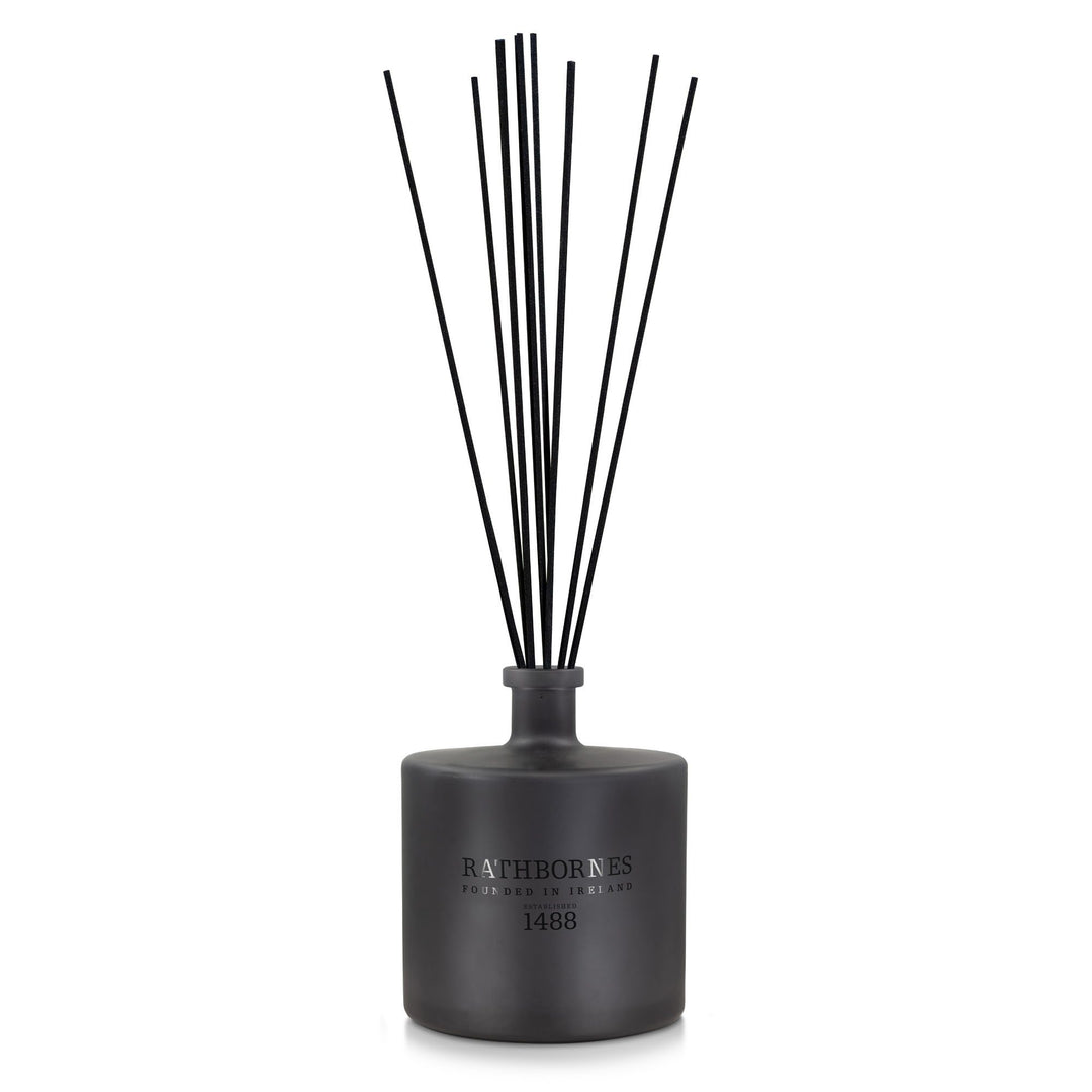 Rathbornes Dublin Dusk reed diffuser with reeds, 3 litre luxury range