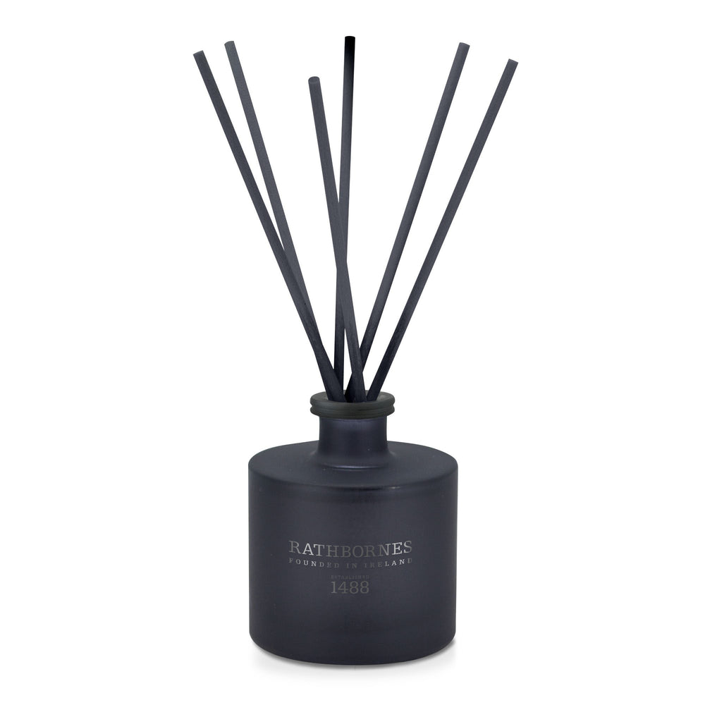 Rathbornes Dublin Dusk 200ml scented reed diffuser with natural reeds