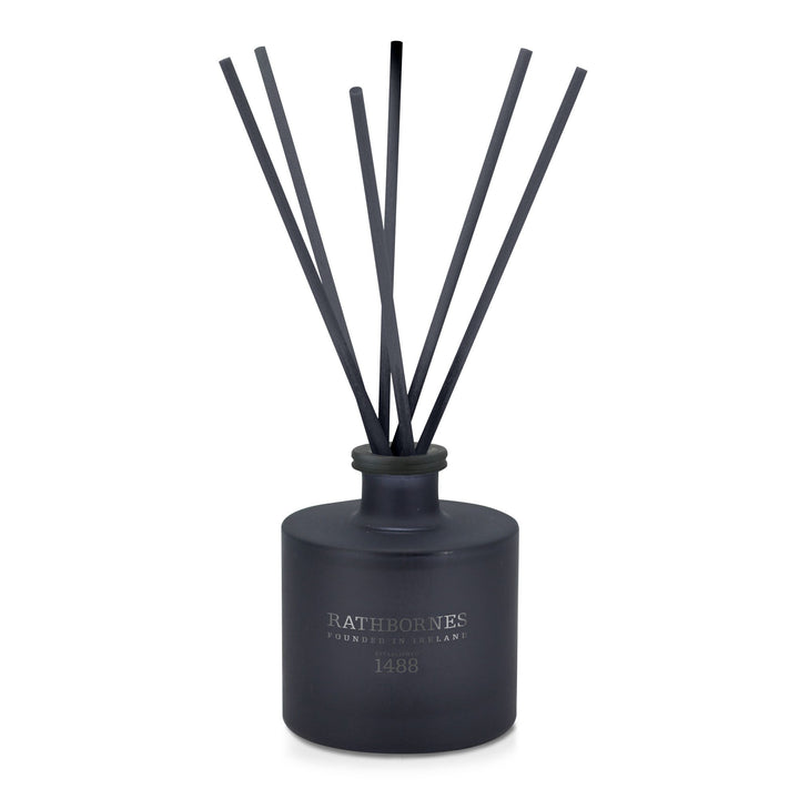 Rathbornes Dublin Dusk 200ml scented reed diffuser with natural reeds