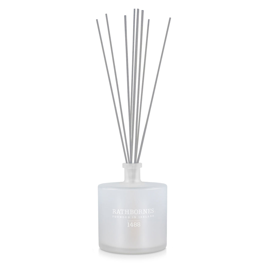 Rathbornes Dublin Dawn reed diffuser with reeds, 3 litre luxury range