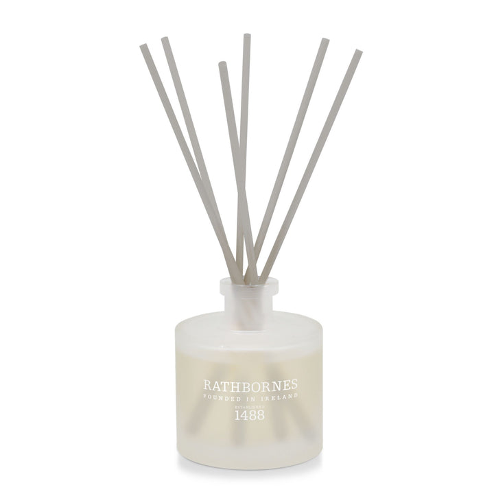 Rathbornes Dublin Dawn 200ml scented reed diffuser with natural reeds