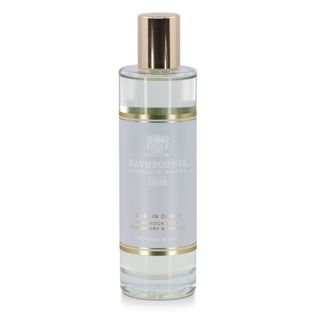 Rathbornes Dublin Dawn reed diffuser refill bottle