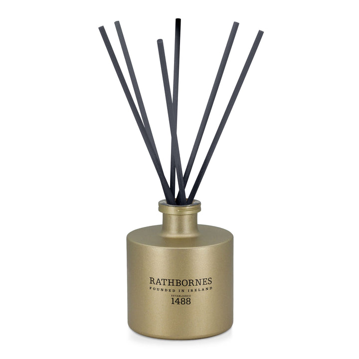 Rathbornes Dublin Christmas 200ml scented reed diffuser with natural reeds