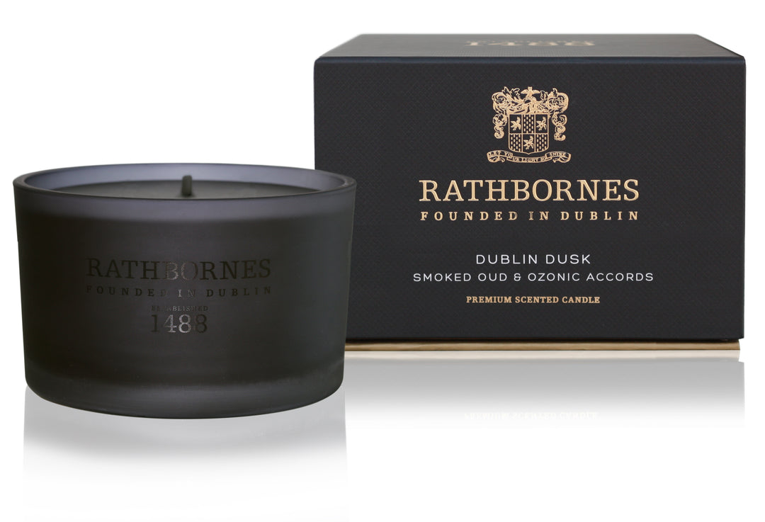 Rathbornes / Beyond The Pale  DUBLIN DUSK SCENTED TRAVEL CANDLE
