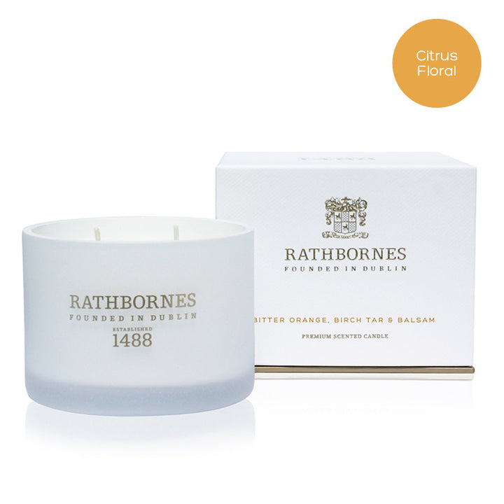 Bitter Orange, Birch Tar & Balsam Scented Classic Candle